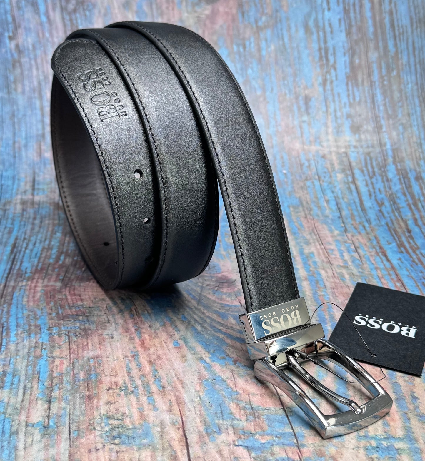 REVERSIBLE BELT IN ITALIAN LEATHER