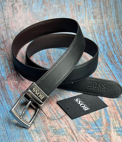 REVERSIBLE BELT IN ITALIAN LEATHER