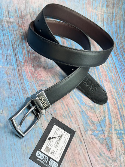 REVERSIBLE BELT IN ITALIAN LEATHER